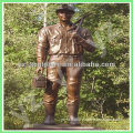 garden bronze man sculpture for decoration